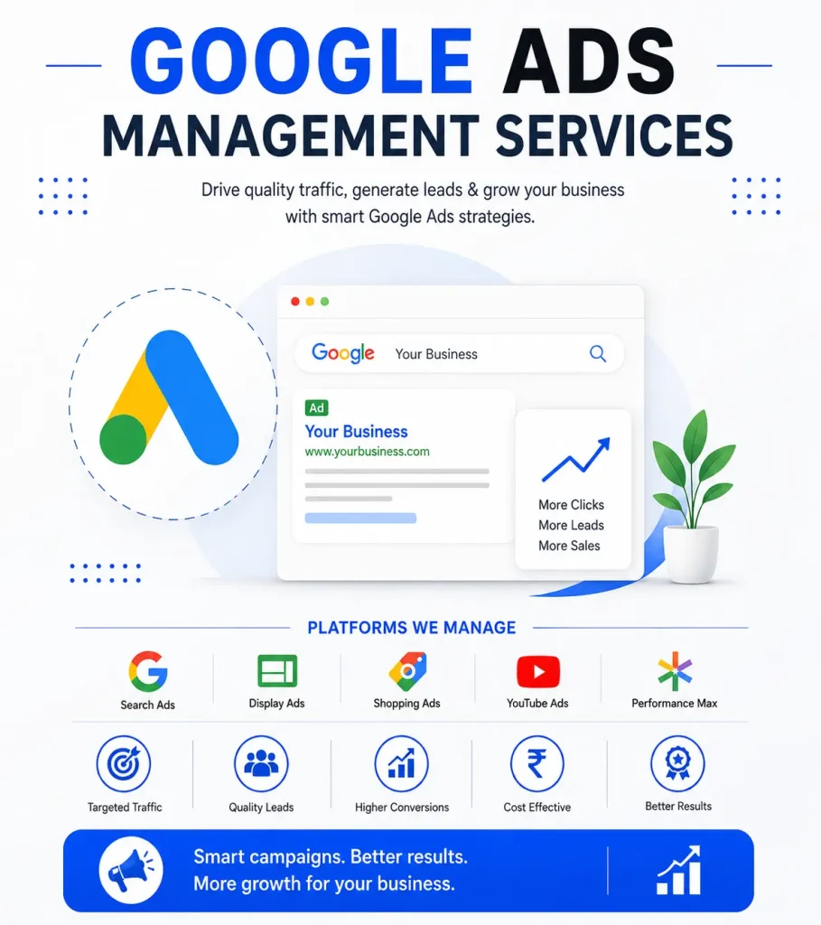 Google Ads management services